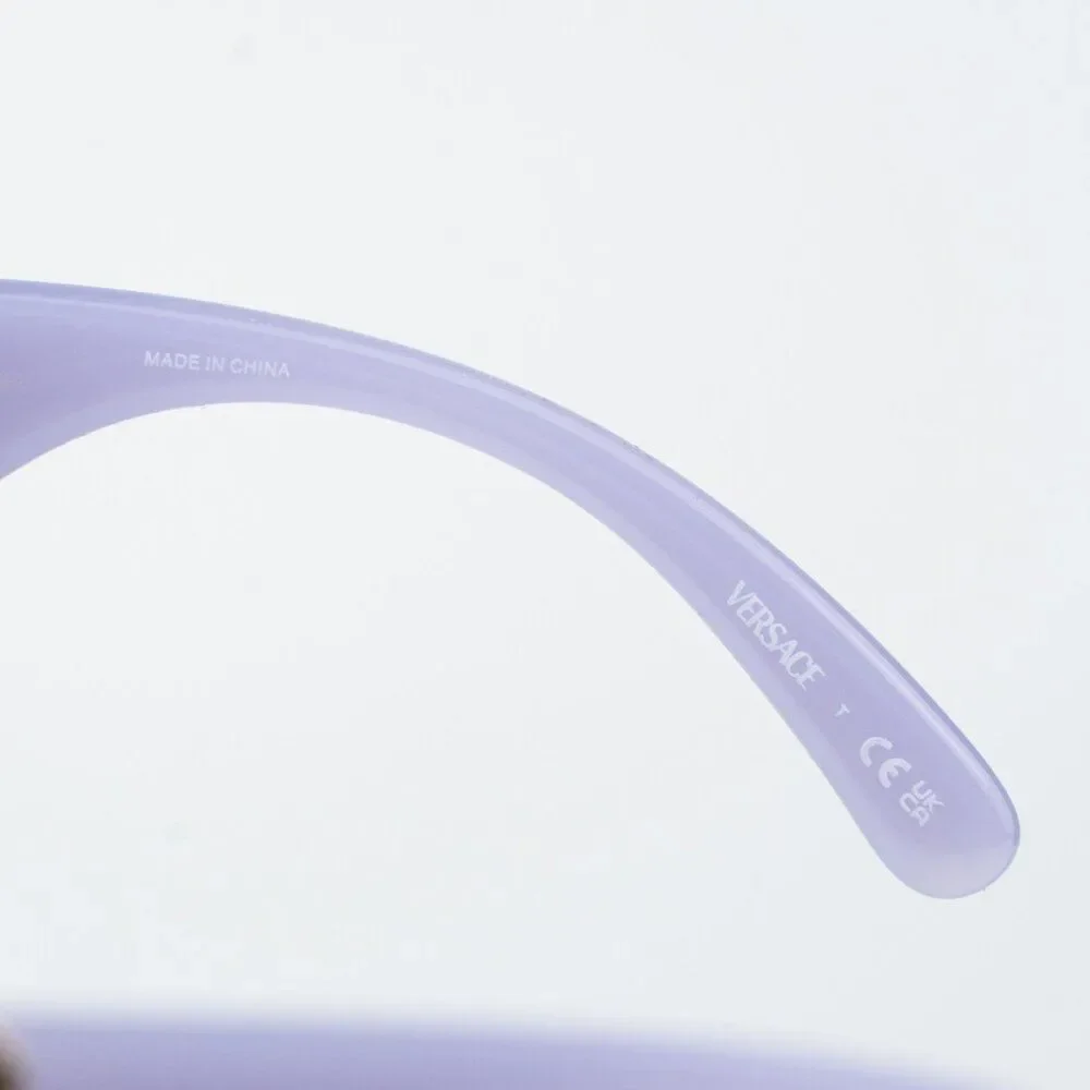 Versace KIDS Sunglasses Transparent Lavender Grey Rectangle VK4429U 552687